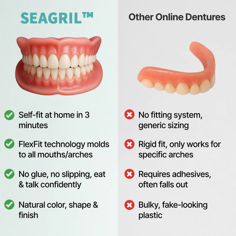 😁 Ma véget ér: 70% KEDVEZMÉNY! SEAGRIL™ Egyedi, Teljesen Funkcionális FogsorokMagabiztosabbá tesz – Az USA-ban készült és FDA által tanúsított